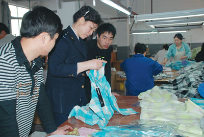 鄞州檢驗檢疫局強化品質(zhì)細(xì)節(jié)監(jiān)管